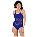 Costume Da Bagno Per Donna Pethuel Costume Intero Yy-0512-118 Blu - Foto miniatura 1