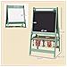 Lavagna Per Bambini Con Cavalletto 3 In 1 E 2 Contenitori, Età 3-8 Anni, 54x46.5x93cm, Verde - Foto miniatura 3