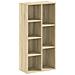 Libreria Rovere Sonoma 50x25x105 Cm In Legno Multistrato - Foto miniatura 2