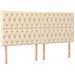 Letto A Molle Materasso E Led Bianco 200x200cm In Tessuto - Foto miniatura 6