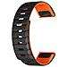 Cinturino Magnetico In Silicone A Sgancio Rapido Per Garmin Fenix 8/7x /epix Black+orange 22 Mm - Foto miniatura 3