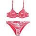 Bikini Triangolo Con Ferretto In Lurex Rosa - S - 40 - Foto miniatura 1