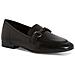 Black Leather Casual Closed Loafers Mocassino Pelle Scarpe Donna Nero Eu 37, 1-24222-42 003 - Foto miniatura 1