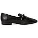 Black Leather Casual Closed Loafers Mocassino Pelle Scarpe Donna Nero Eu 37, 1-24222-42 003 - Foto miniatura 3