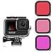Gopro 9/10/11/12 Filtro A Tre Colori E Custodia Impermeabile - Foto miniatura 3