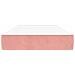 Materasso A Molle Insacchettate Rosa 90x210x20 Cm In Velluto - Foto miniatura 3