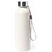 Bottiglia In Pe Marmorizzato Senza Bpa Da 600 Ml, Tappo In Acciaio Inox 6,5x6,5x21,2 Cm. Colore Bianco - Foto miniatura 1