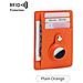 Elegante Portafoglio Per Carte Airtag Con Blocco Rfid Orange - Foto miniatura 1