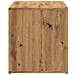 Panca Ingresso 80x40x45 cm Rovere Artigianale Legno Multistrato - Foto miniatura 5