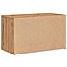 Panca Ingresso 80x40x45 cm Rovere Artigianale Legno Multistrato - Foto miniatura 6