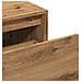 Panca Ingresso 80x40x45 cm Rovere Artigianale Legno Multistrato - Foto miniatura 8