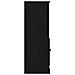 Mobile Alto Nero Rovere 60x35.5x103.5 cm Legno ingegnerizzato - Foto miniatura 8