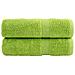 Asciugamani Premium SOLUND 2 pz Verdi 50x100 cm 600 g/m² - Foto miniatura 1