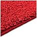 Tappetino da Bagno Rettangolare Rosso 60x90 cm in Polipropilene Antiscivolo - Foto miniatura 7