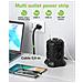 Multipresa da Tavolo a Torretta Salvaspazio 8 Posti Italiana Bipasso / Schuko 2 USB-A e 2 USB-C - Foto miniatura 10