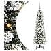 Albero di Natale artificiale con 150 LED Bianco 120 cm - Foto miniatura 1