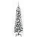 Albero di Natale artificiale con 150 LED Bianco 120 cm - Foto miniatura 4