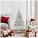 Albero di Natale artificiale con luci integrate Argento 120 cm - Foto miniatura 2