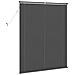 Tenda Veneziana Regolabile Grigio Argento 150 x 110 cm PVC - Foto miniatura 6