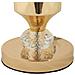 Lampada Da Tavolo Vkh905-bianco-tessuto-30x30x52 Cm - Foto miniatura 3