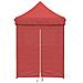 Tenda Party Borgogna 200 x 200 x 306 cm Tessuto Oxford - Foto miniatura 4