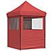 Tenda Party Borgogna 200 x 200 x 306 cm Tessuto Oxford - Foto miniatura 7
