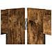 Cancello per cani con supporti 2 pcs Rovere Fumo 80 x 60 cm - Foto miniatura 6