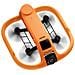 SP08H004 drone fotocamera 4 rotori Drone subacqueo 3840 x 2160 Pixel 2013 mAh Arancione - Foto miniatura 6