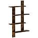 Scaffale da parete Rovere Fumo 61 x 13,5 x 105 cm - Foto miniatura 1