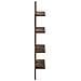 Scaffale da parete Rovere Fumo 61 x 13,5 x 105 cm - Foto miniatura 3