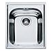 Lavello AMX610 1 Vasca Dimensioni 42 x 50 cm Colore Inox Satinato Serie Armonia - Foto miniatura 1