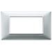Placca 4 Moduli Argento Opaco Plana 14654.20 - Foto miniatura 5
