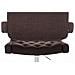 Sgabello Design Dublin In Tessuto - Sgabello Bar Girevole E Regolabile In Altezza 65-85 CM - Sgabello Alto Con Schienale E Braccioli Marrone - Foto miniatura 4
