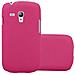 Custodia Compatibile Con Samsung Galaxy S3 Mini In Frosty Rosa - Hard Case Coperchio Protettivo In Frosted Look Contro I Graffi E Gli Urti - Foto miniatura 1