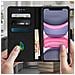 Custodia Apple Iphone 11 Portadocumenti Funzione Supporto Nero - Foto miniatura 2