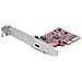 Scheda PCIe USB 3.2 Gen 2x2 a 1 Porta - USB-C SuperSpeed 20Gbps PCI Express 3.0 x4- Host Controller Card - USB Type-C PCIe Add-On Adapter Card - Scheda di Espansione - Windows & Linux - Foto miniatura 1