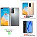 3x Pellicola Armatura A Schermo Intero Compatibile Con Huawei P40 In Trasparente Con Nero - 3x Vetro Temperato (tempered) Di Protezione Del Display In Durezza 9h Con 3d Touch - Foto miniatura 2