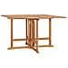 Set Da Pranzo Pieghevole Per Esterni 5pz Legno Massello Di Teak - Foto miniatura 3