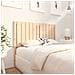 Testiera Per Letto 125,5x4x100 Cm In Legno Massello Di Pino - Foto miniatura 3