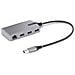 StarTech.com Hub USB a 3 porte con Ethernet - Hub USB 3.0 5Gbps alimentato via bus - Hub splitter USB-A a 3x USB-A portatile per desktop/notebook con ingresso di alimentazione ausiliaria opzionale - Cavo da 30 cm - Foto miniatura 1