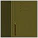 Armadietto Verde Oliva 42,5x35x101,5 Cm In Acciaio - Foto miniatura 7