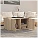 Tavolino Da Salotto Rovere Sonoma 80x50x36 Cm Legno Multistrato - Foto miniatura 2