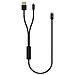 Ec0021 Cavo E Adattatore Video 1 M Mini Displayport + Usb Type-a Usb Tipo-c Nero - Foto miniatura 1