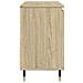 Mobile Lavabo Da Bagno Rovere Sonoma 65x33x60 Cm In Truciolato - Foto miniatura 9
