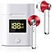 Auricolari Senza Fili Tws Bluetooth 5.0 Jeezpro Con Display A Led, Rosso - Foto miniatura 1