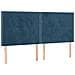 Letto a Molle con Materasso e LED Blu Scuro 160x200 cm - Foto miniatura 4