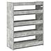 Scarpiera Grigio Cemento 60x25x81 cm in Legno Multistrato - Foto miniatura 5