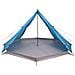 Tenda Familiare Tipi per 8 Persone Blu Impermeabile - Foto miniatura 4