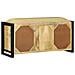 Armadio panca 100x35x50 cm Legno massello di mango grezzo - Foto miniatura 7