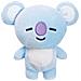 Peluche 23cm Bambino In Poliestere Koya In Poliestere Bt21, Blu - Foto miniatura 1